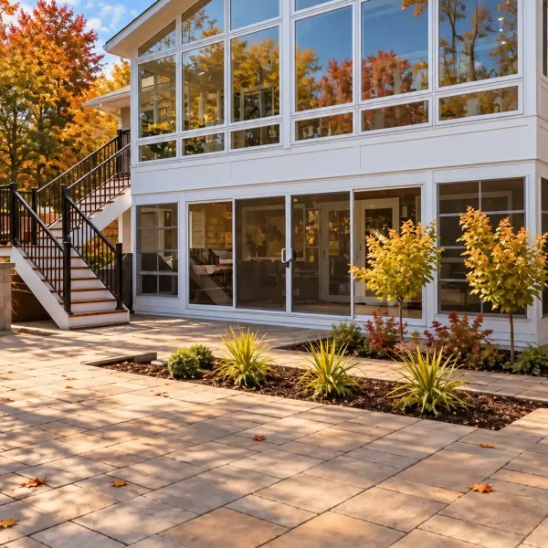 3 season sunroom in Fall season - Sunspace GTA